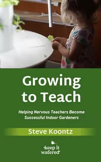 Growing to Teach. Teachers with soil-less gardening systems.