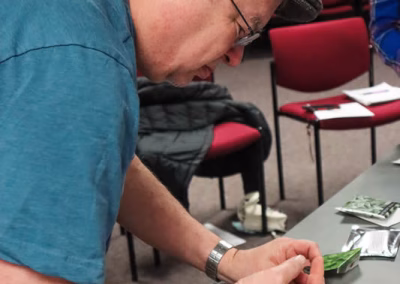 Planting Seeds in plugs for the LetPot