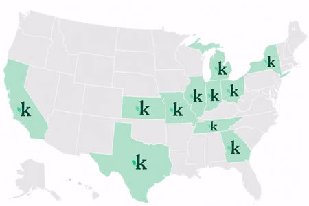 US States where Keep It Watered has Systems